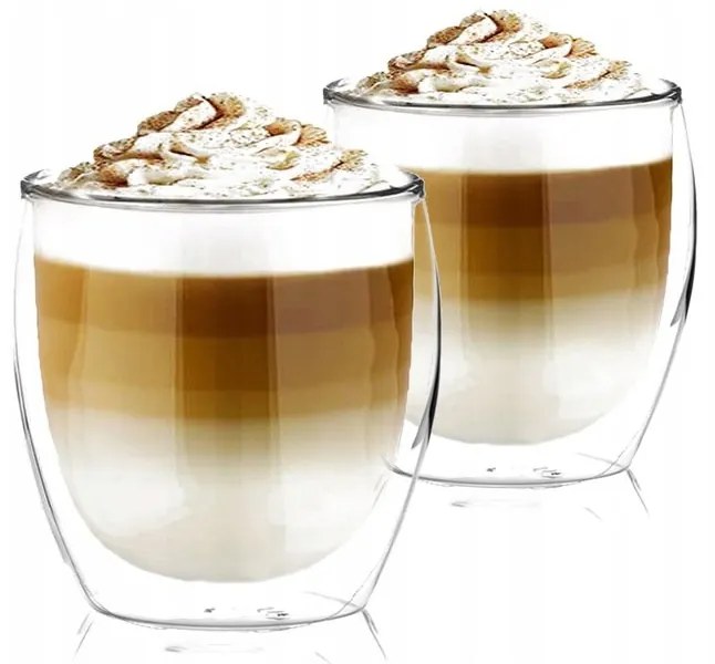 JAKS SET TERMO PAHARE LATTE, TEA 250ML 2 BUCĂȚI