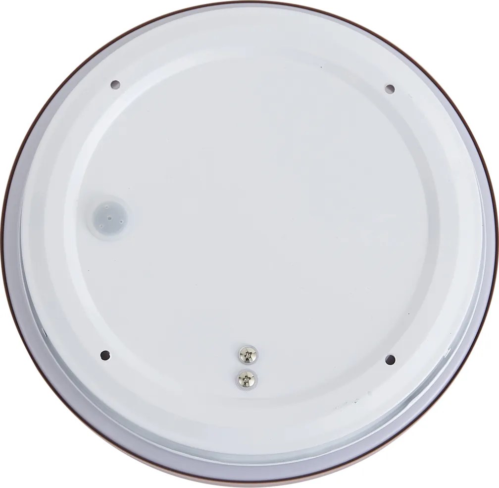 Plafonieră Sienna modernă cu alb 25cm IP44 - Walden