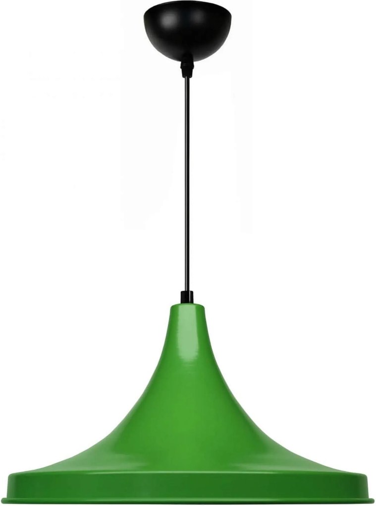 Lustra AYD-3718, verde, metal, 30x120 cm