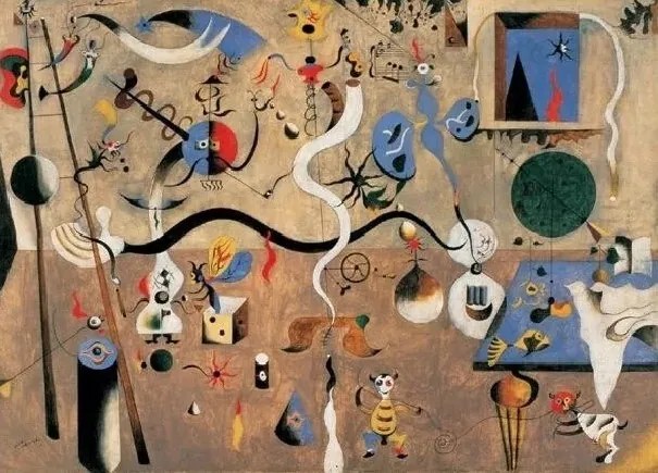 Imprimare de artă Harlequin's Carnival, 1924-25, Joan Miró