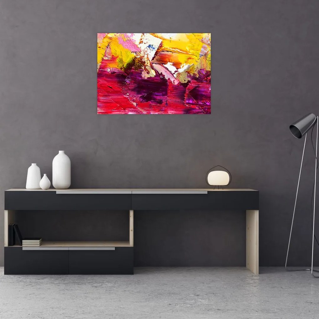 Tablou cu abstracție - pictura (70x50 cm)
