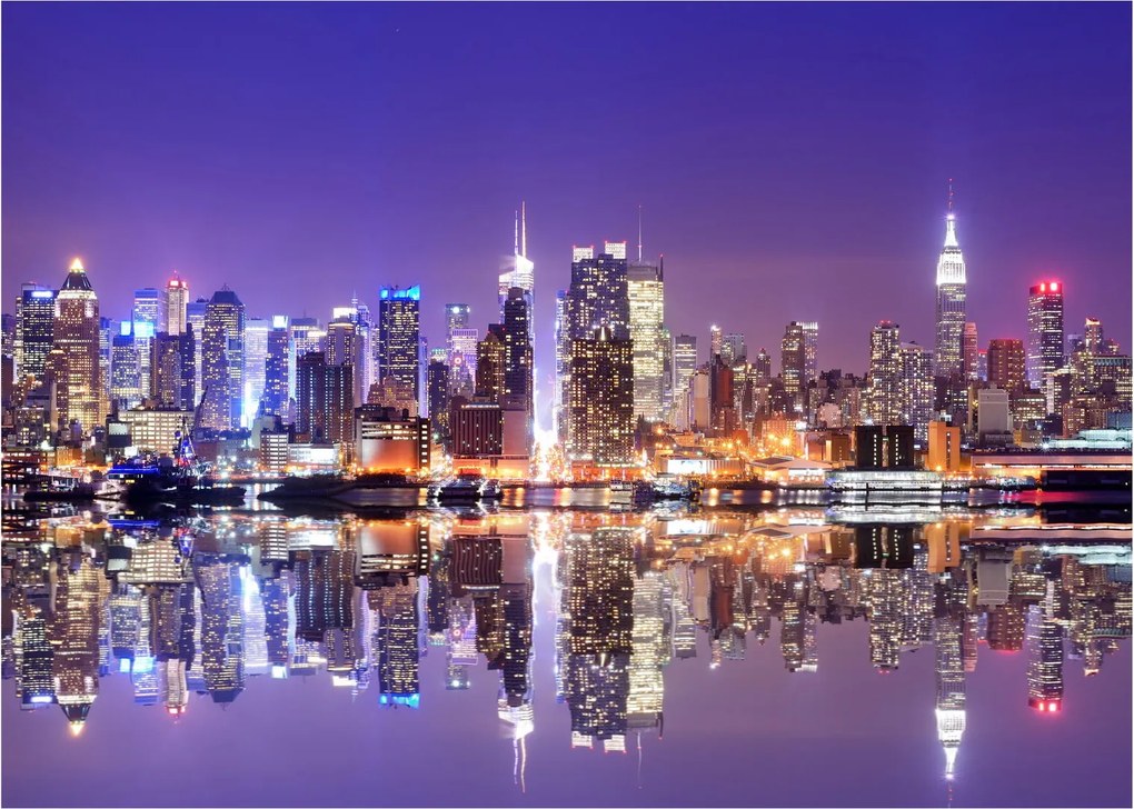 Tablou pe sticlă - Manhattan (70x50 cm)