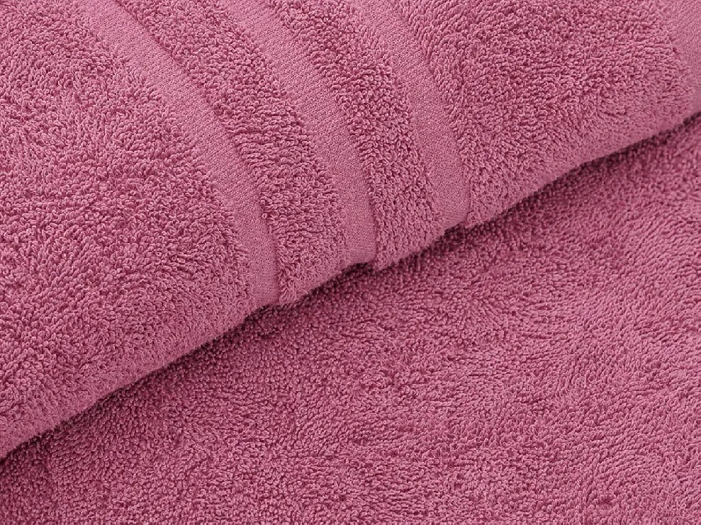 Prosop de baie CLASSIC COLOR 70 x 140 cm roz antic, 100% bumbac