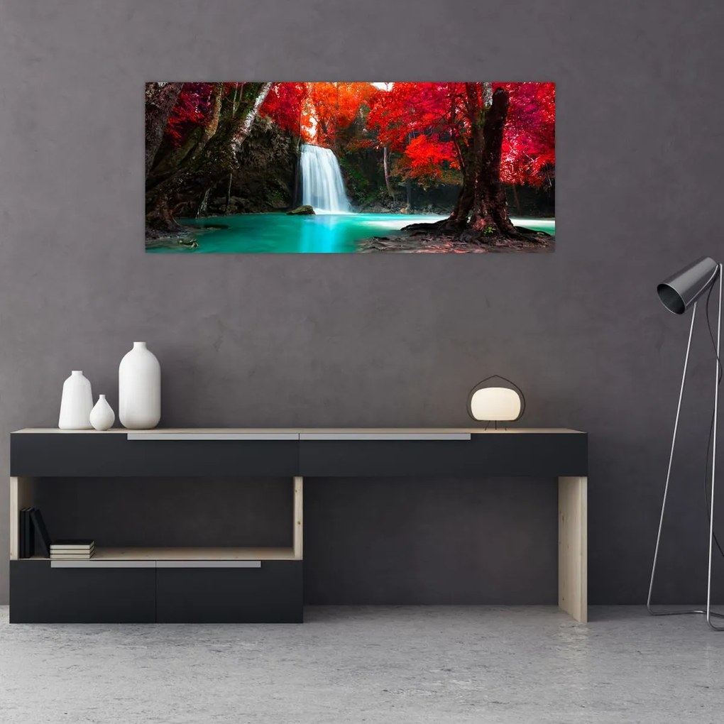 Tablou - Cascadă (120x50 cm)