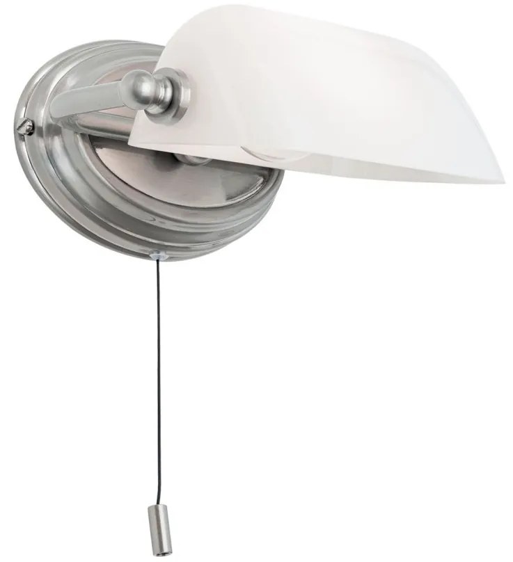 Aplica de perete stil clasic HARVARD satin/alb