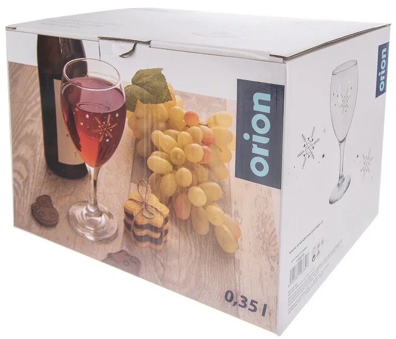 Set pahare de vin Orion Fulgi0,35 l, 6 buc.