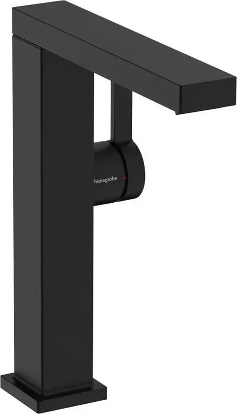 Baterie lavoar inalta negru mat Hansgrohe Tecturis E 210 CoolStart EcoSmart+
