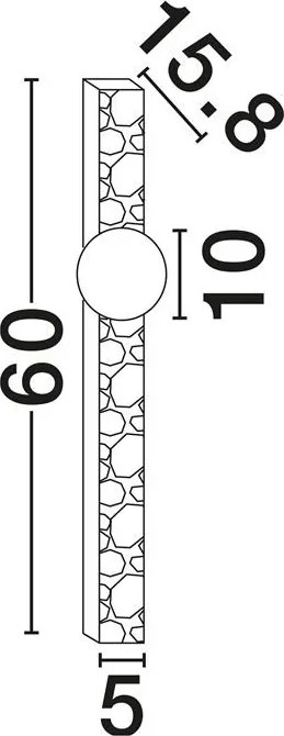 Aplica de perete LED decorativa OVEE