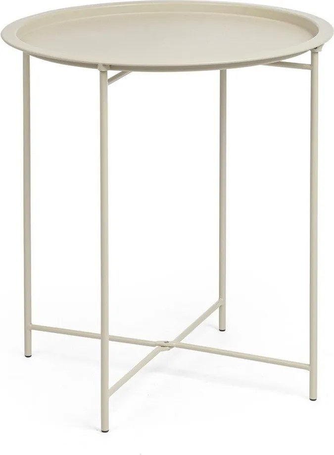 Măsuță de grădină rotundă din oțel ø 46 cm Austin – Bizzotto