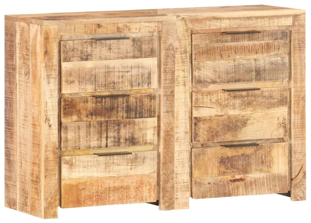 vidaXL Dulap cu sertare, 118 x 33 x 75 cm, lemn masiv de mango