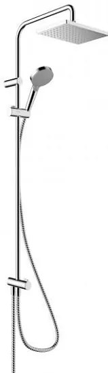 Sistem dus Hansgrohe Vernis Shape 230, 1 jet Reno, fara baterie, crom - 26282000
