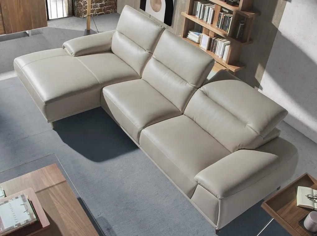 Coltar LUX cu sezlong stanga design italian Serena