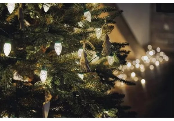 Instalație LED de Crăciun de exterior 50xLED/8 funcții 14,8 m IP44 alb cald