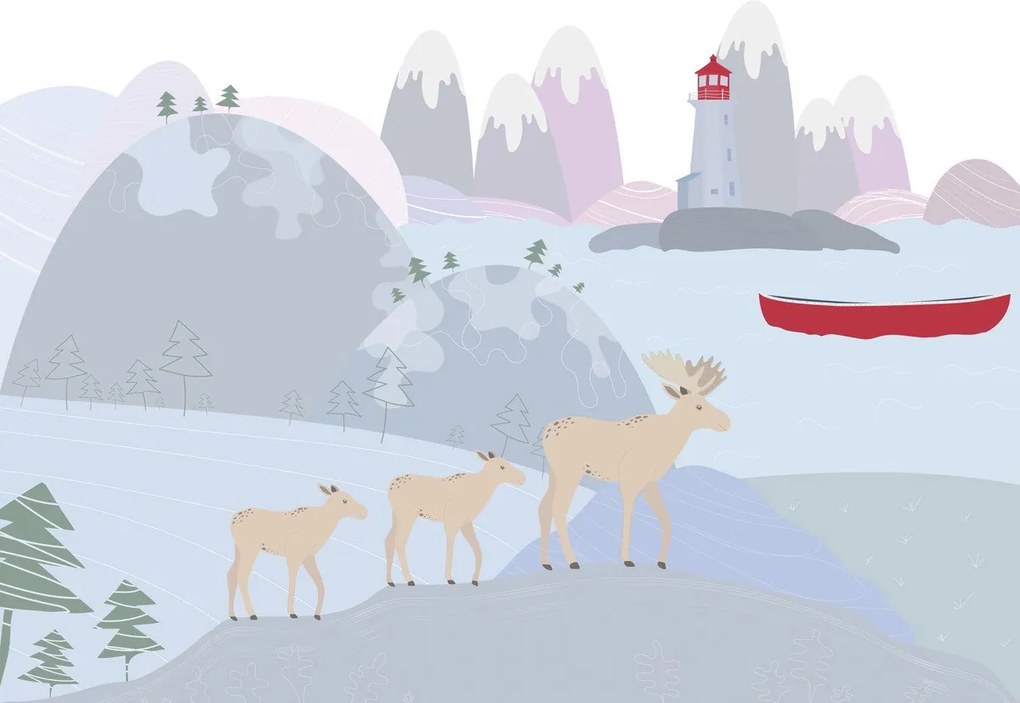 Fototapet - Peisaj canadian (147x102 cm)