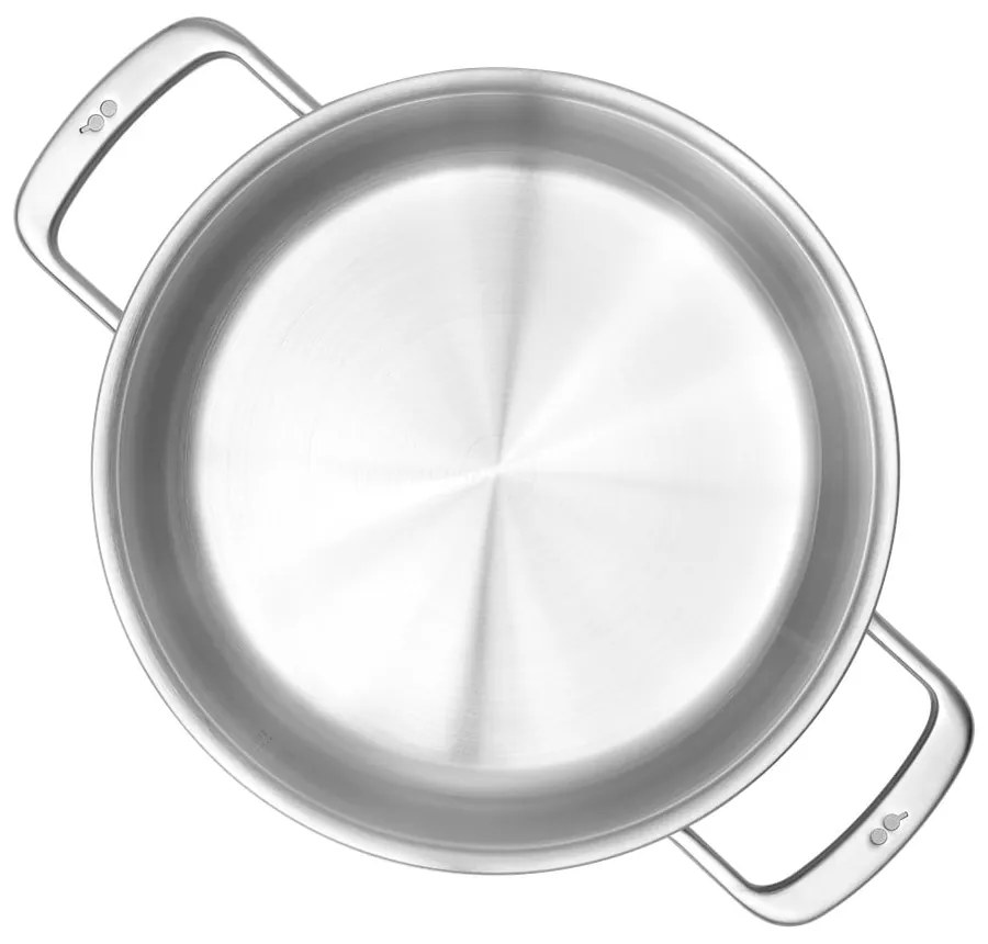 Cratiță cu capac din oțel inoxidabil 4 l adecvată pentru plita cu inducție Lucca 3.0 – FABINI