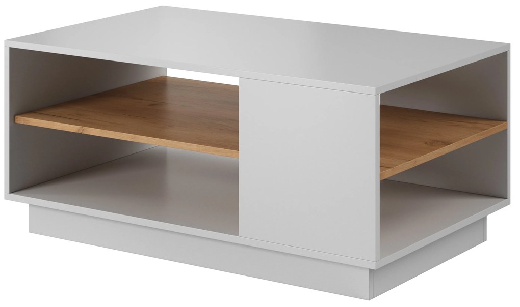 Măsuță de cafea Three G (Stejar craft auriu + Alb). 1071394