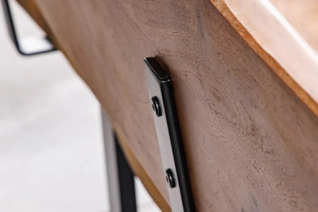 Banca design industrial vintage Mammut 200cm, salcam A-46154 VC