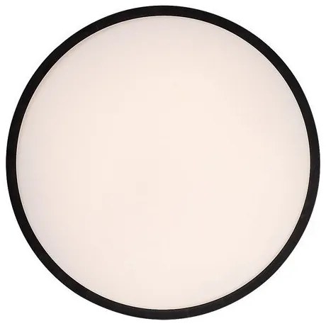 Plafoniera pentru baie, Protectie IP44 Alenzo D-42cm negru, alb