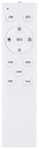 Plafonieră LED dimabilă Globo 416080WWD5-CCT DORO LED/36W/230V 2700-6500K maro + telecomandă