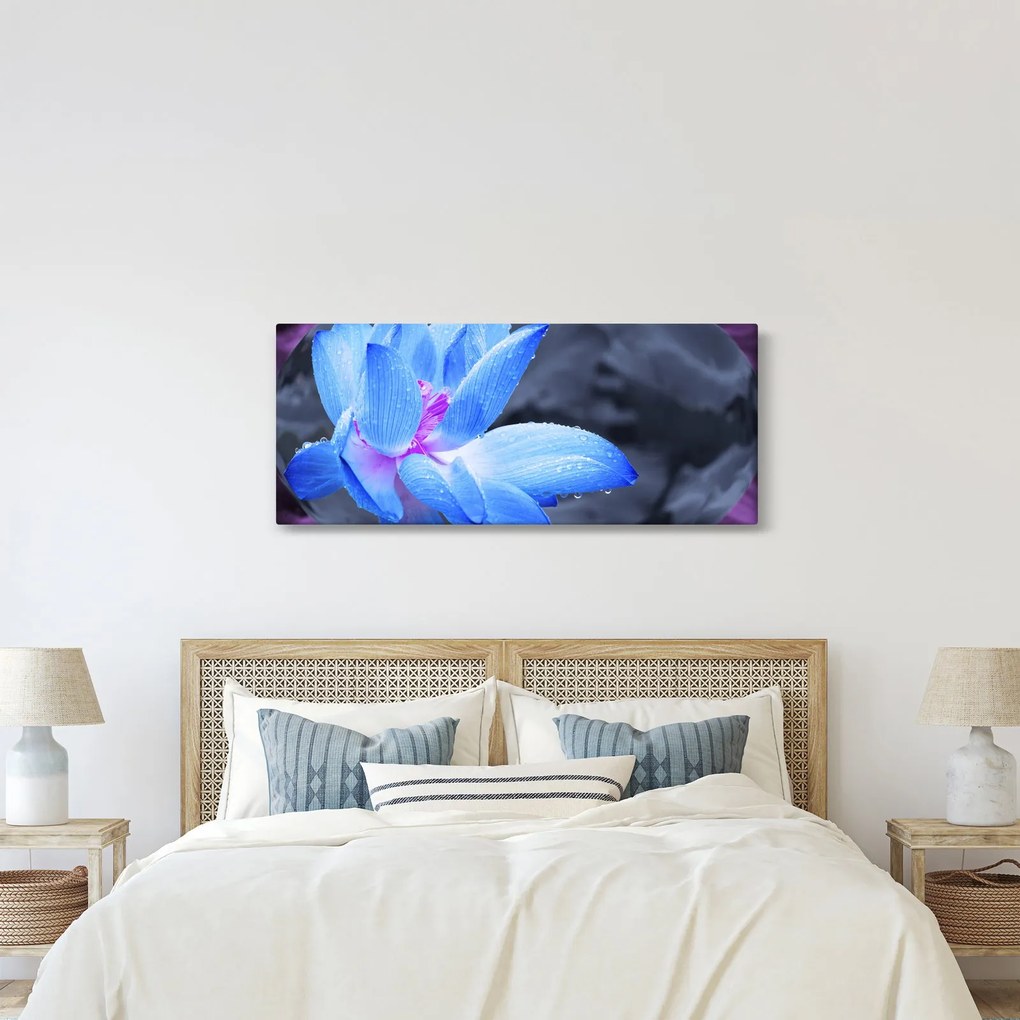 Tablou florilor în detailu (120x50 cm)