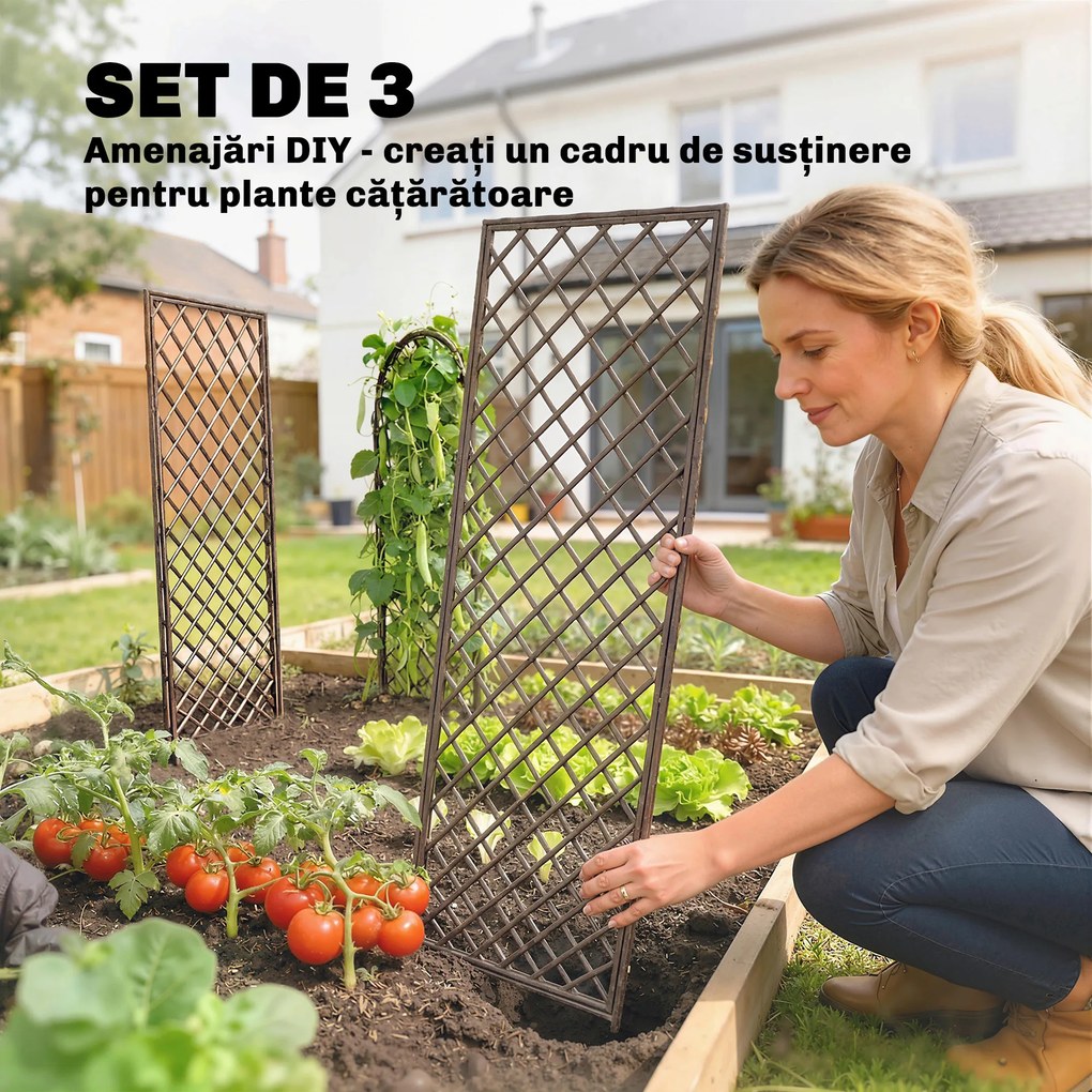 Outsunny arcade pentru trandafiri, pergole robuste pentru nunți, flori cățărătoare | Aosom Romania