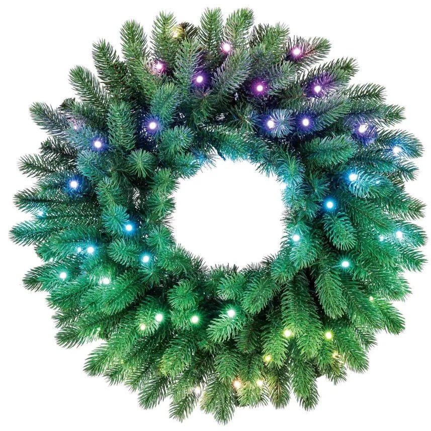 Twinkly GD20P4425P00 - Ghirlandă LED RGB reglabilă 50xLED, pr. 60 cm, Wi-Fi