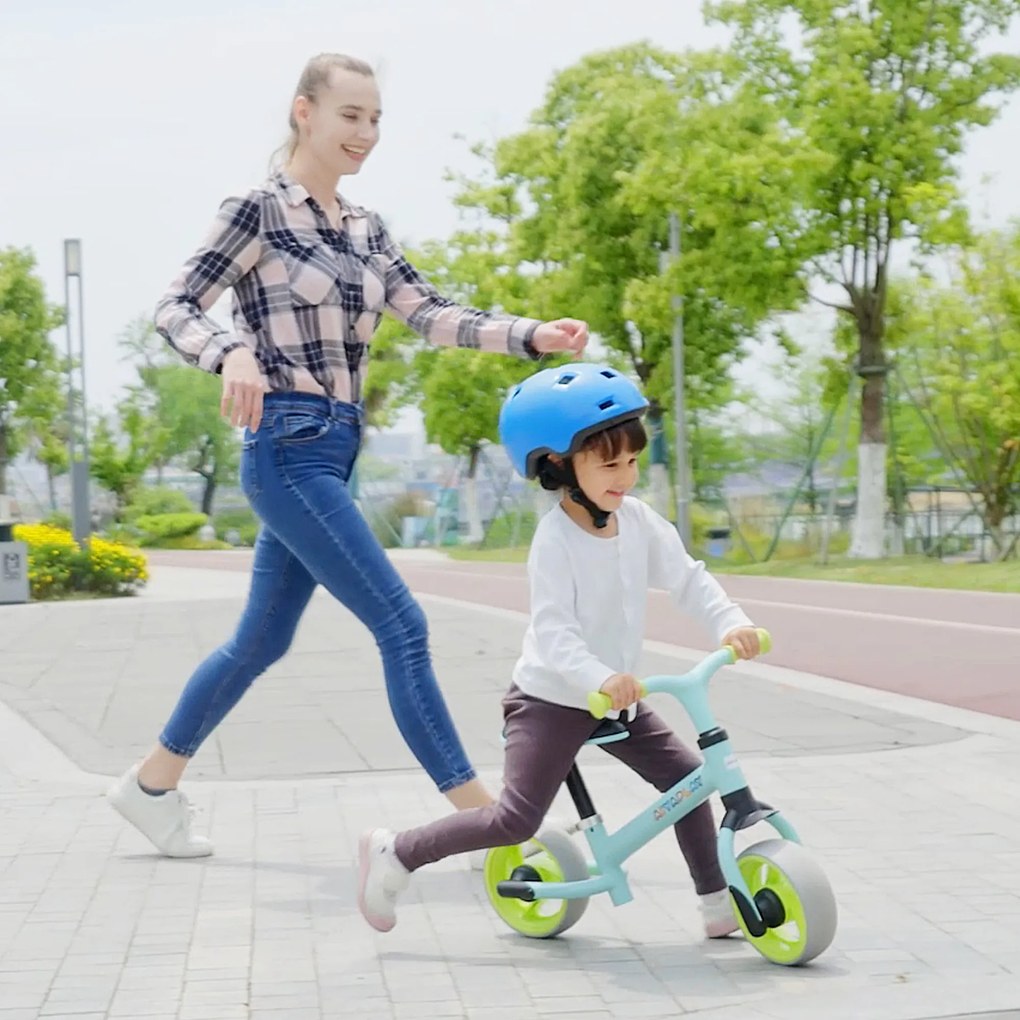 AIYAPLAY Bicicletă fără Pedale pentru Copii. Bicicletă pentru Copii cu Șa Reglabilă și Roți EVA, 66.5x34x47 cm, Multicolor | Aosom Romania