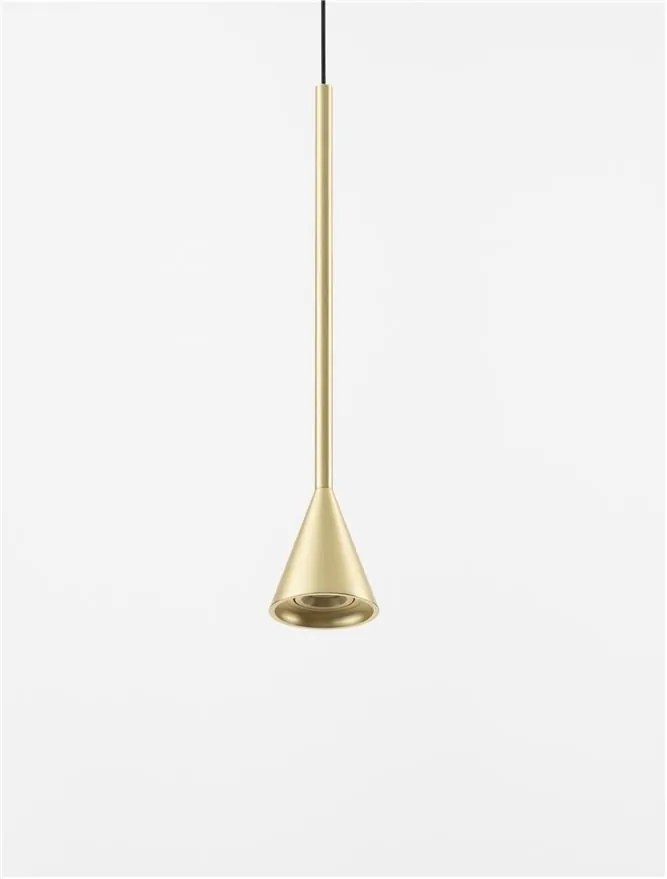 Pendul LED design minimalist NET auriu
