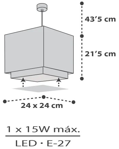 Lustră pentru copii Dalber 63372 LITTLE PIXEL 1xE27/15W/230V
