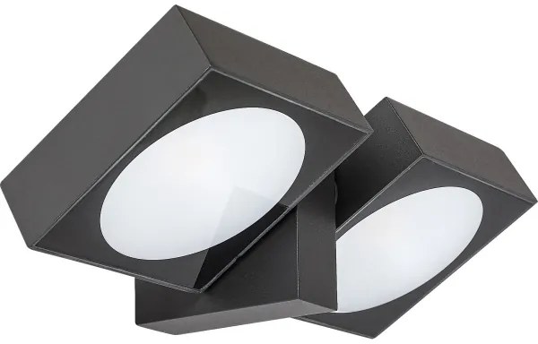 Aplică LED de exterior Rabalux 77101 TELDE 2xLED/7W/230V IP54 antracit