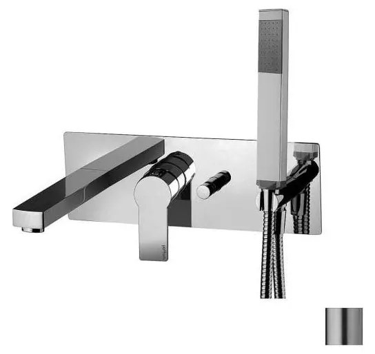 Paffoni - Set pentru cadă cu baterie TANGO, montaj încastrat, inox