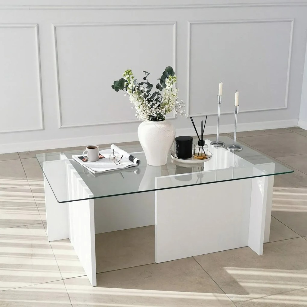 Măsuță de conferință Eescape White