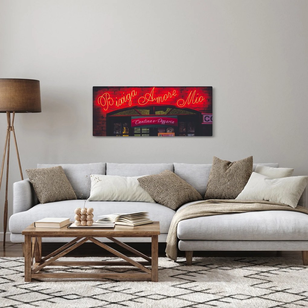 Tablou - Amore Mio (120x50 cm)