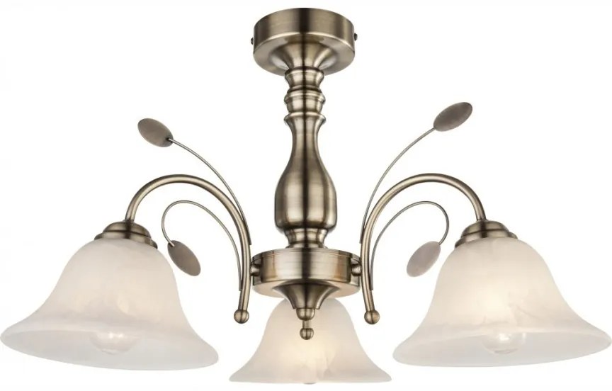 Lustra aplicata cu 3 brate, design clasic POSADAS 69007-3 GL
