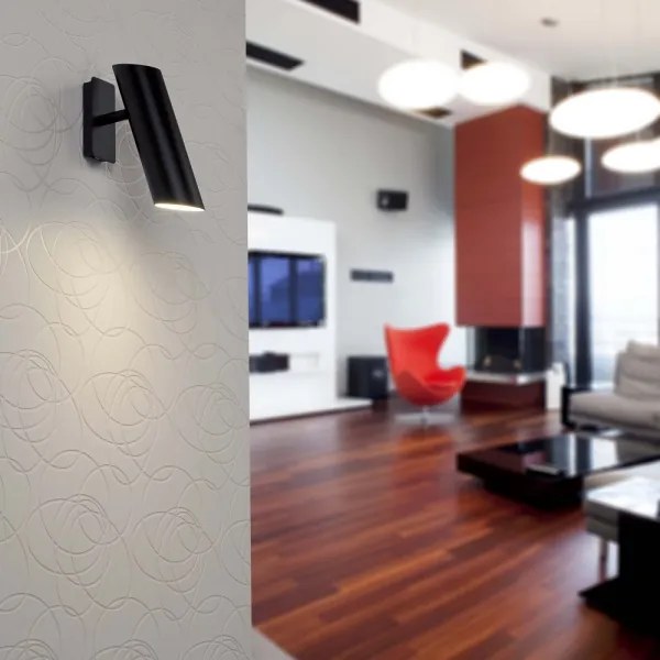 FARO 29874 - Aplică perete LINK 1xGU10/11W/230V negru