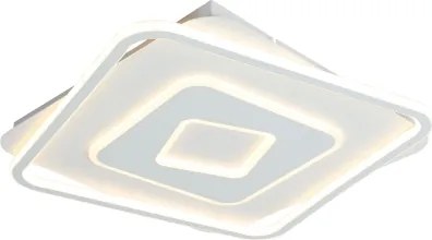 Brilagi - Plafonieră LED dimabilă IRIS LED/98W/230V 50x50 cm albă + telecomandă