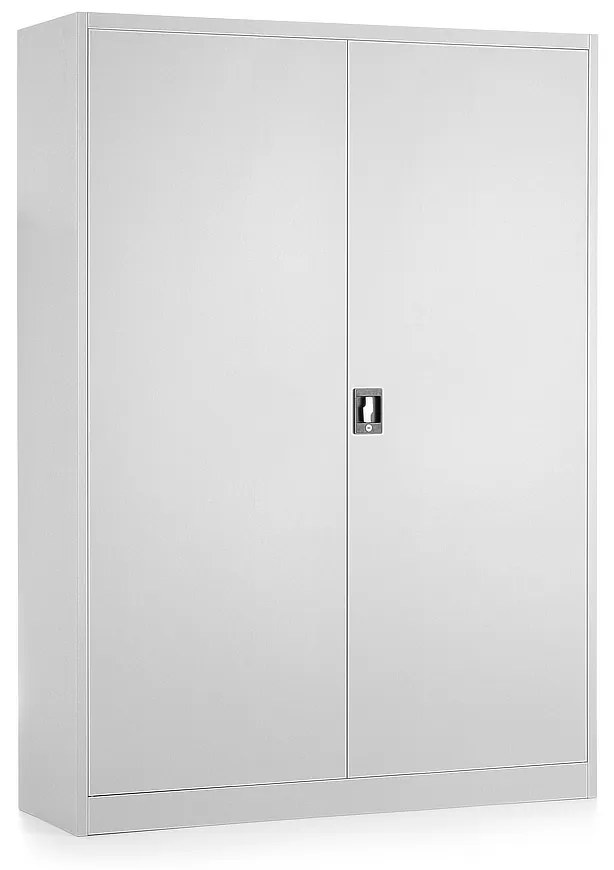 Dulap metalic universal 120 x 40 x 185 cm, încuietoare cilindrică, gri - ral 7035