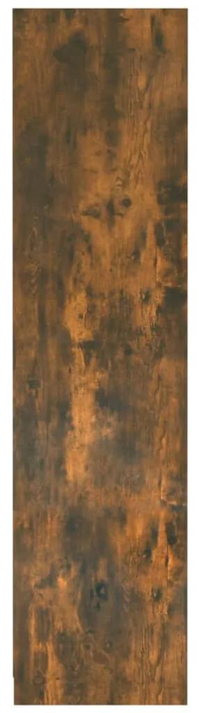 Sifonier, stejar fumuriu, 100x50x200 cm, lemn prelucrat Stejar afumat, 1