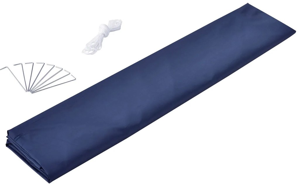 Jusky Cort de gradina Vivara 3x3m - albastru