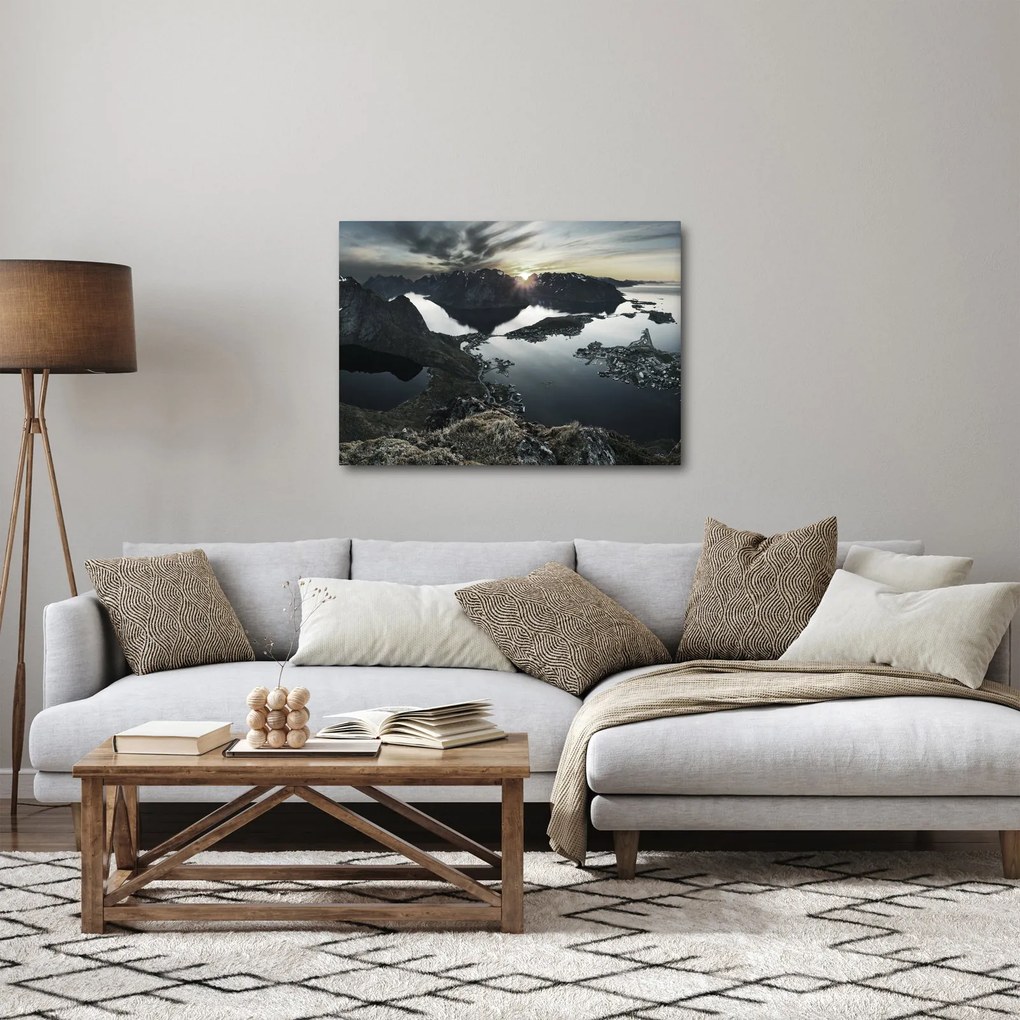 Tablou - Munții norvegieni (70x50 cm)