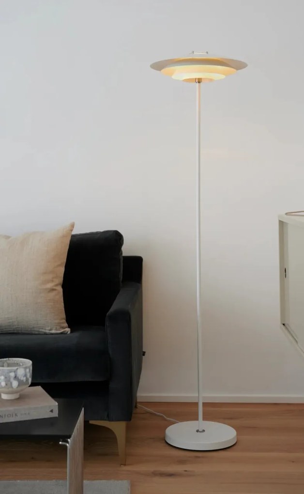 Lampadar, lampa de podea design clasic Bretagne alb
