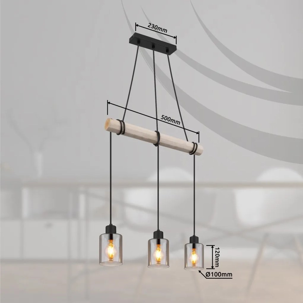 Lustra suspendata design modern HADERA 3L