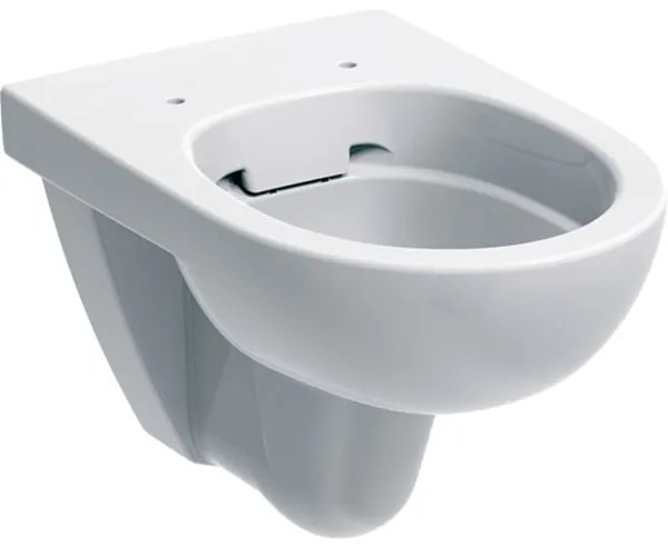 Vas wc rimless suspendat alb, Geberit Selnova, cu spalare verticala