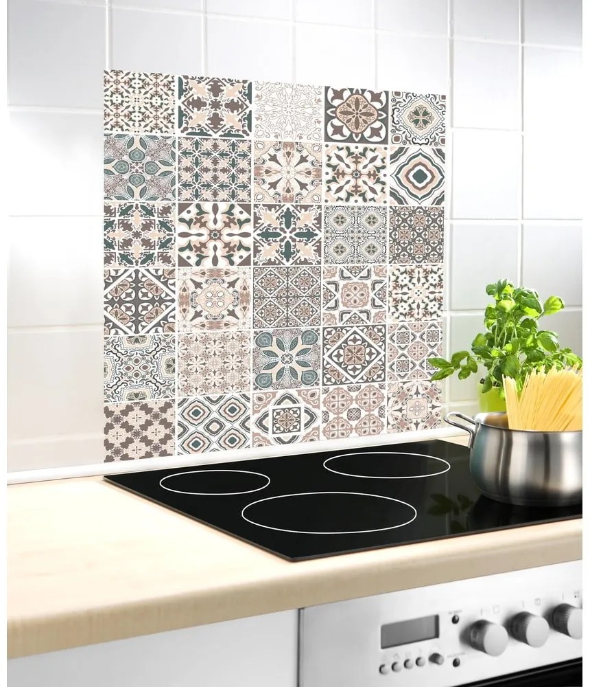 Protecție din sticlă pentru peretele de lângă aragaz Wenko Spalshback Tile
