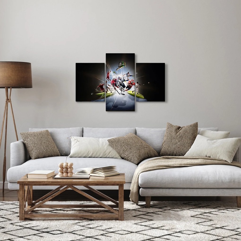 Tablou - Sportivii (90x60 cm)