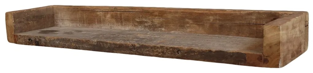 Raft din lemn, cu aspect vintage, old Shelf unique, Grimaud