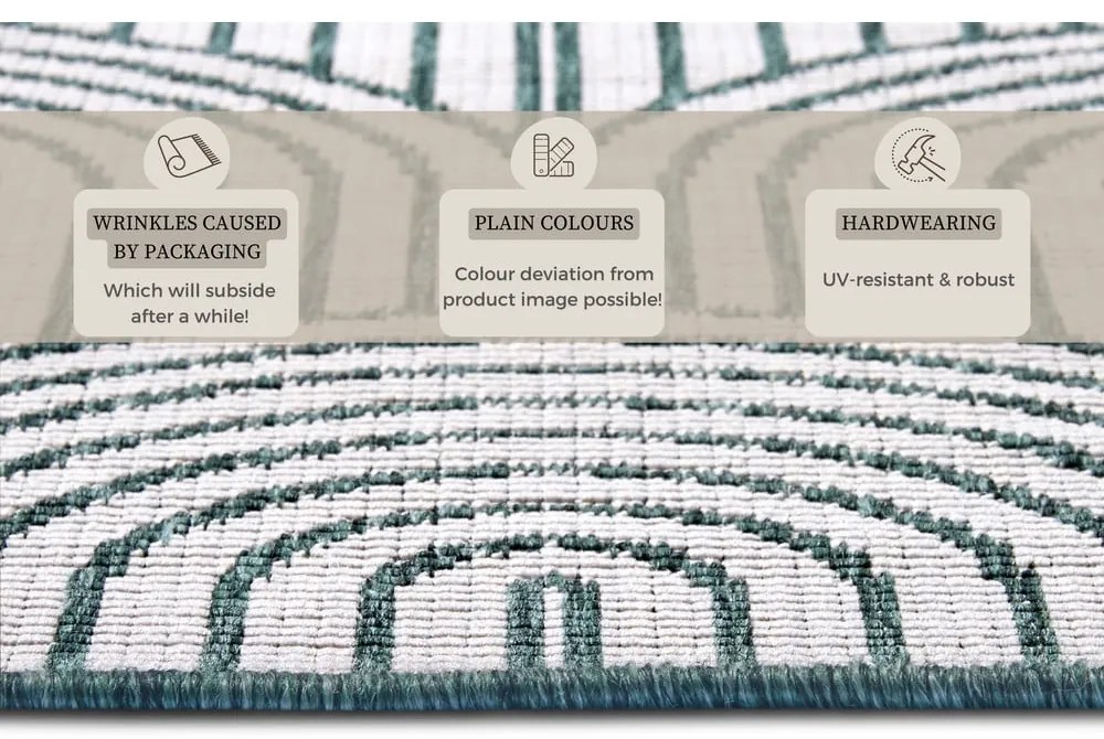 Covor de exterior verde 80x150 cm Pangli Green – Hanse Home