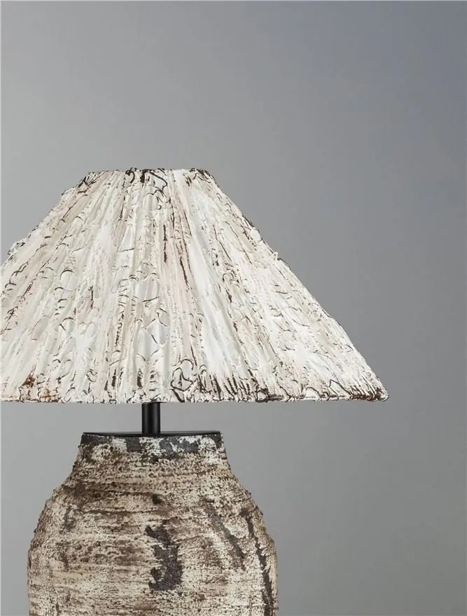 Veioza din ceramica lucrata manual WABI