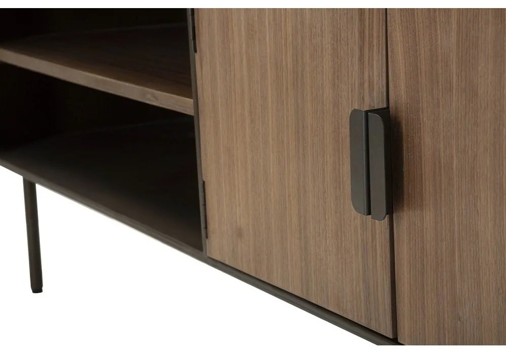 Comodă TV maro din lemn de brad 150x58 cm Toronto – Mauro Ferretti