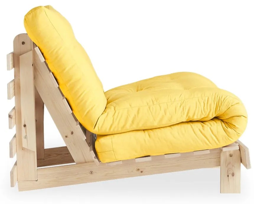 Fotoliu variabil Karup Design Roots Raw/Yellow
